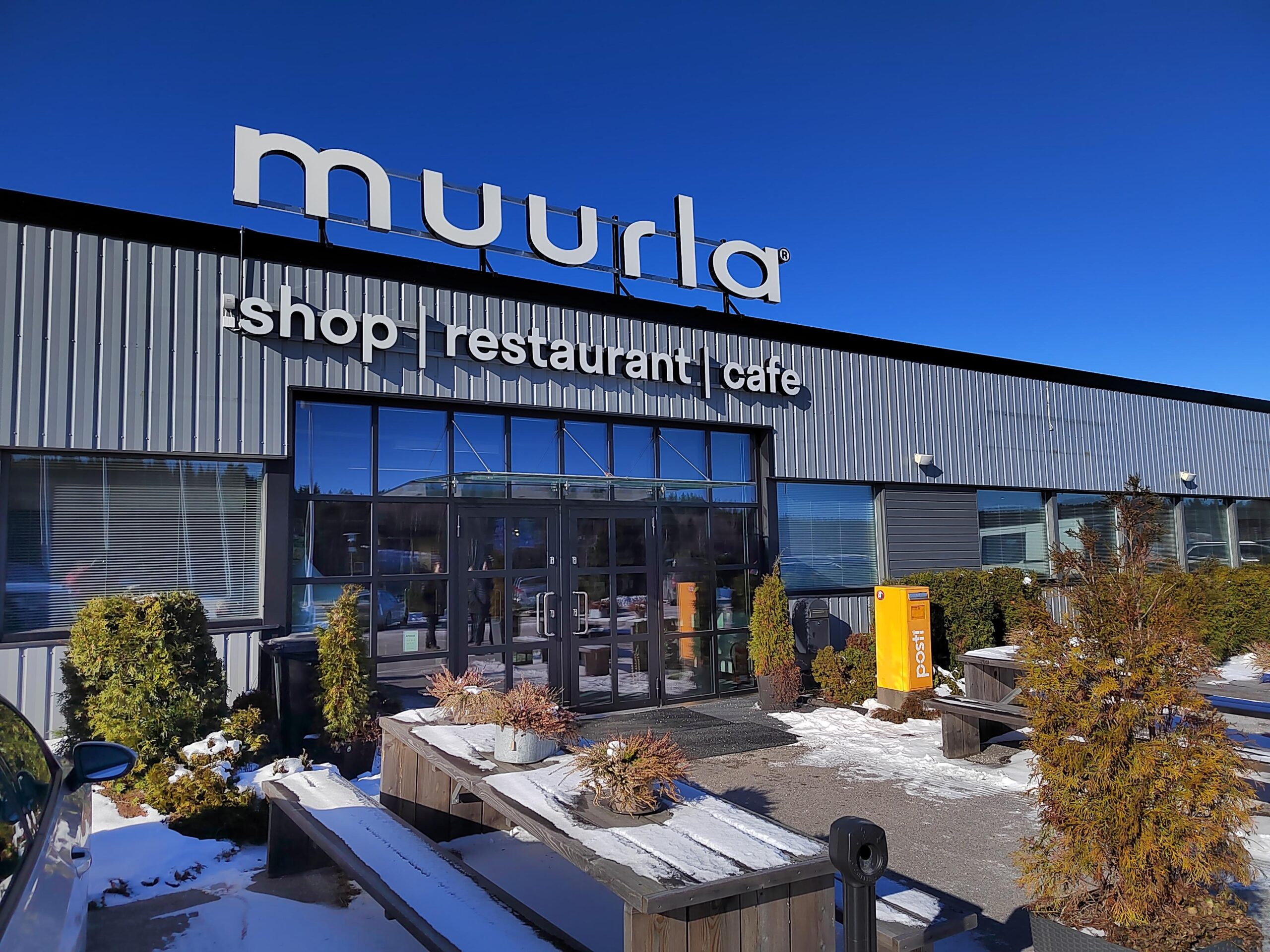 Muurlan Lasin julkisivu